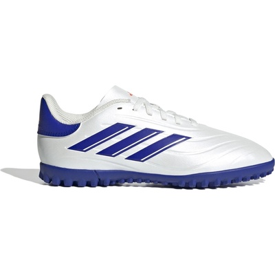 adidas Юношески футболни стоножки Adidas Copa Pure 2 Club Junior Astro Turf Football Boots - White/Blue