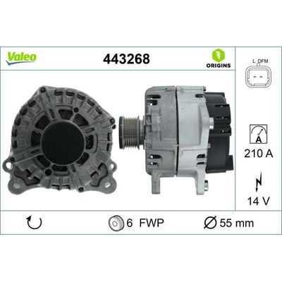 generátor VALEO 443268