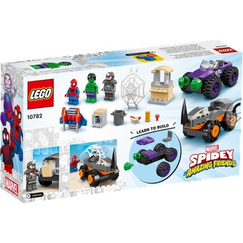 LEGO® Marvel Hulk vs Rhino Truck Showdown (10782)