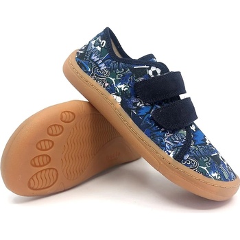 Froddo Barefoot tenisky Blue+ textilné G1700355
