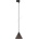 TK Lighting Пендел за релсова система CONO 1xE27/15W/230V черен/кафяв (TK10651)