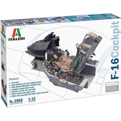 Italeri Lockheed Martin F 16 Cockpit 1:12