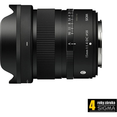 Sigma 15mm F1.4 DC Cont. Fuji X