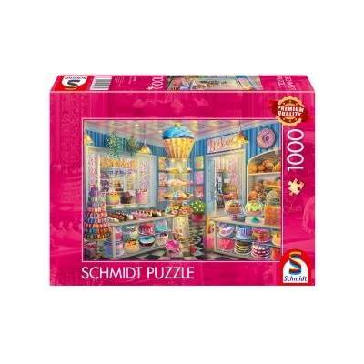 Schmidt Spiele Puzzle PQ 1000 Colorful Pastry Shop G3
