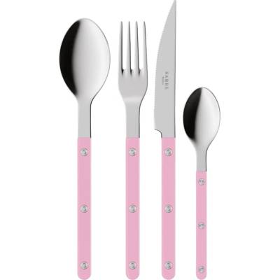 Sabre Paris Sada príborov Bistrot Brillant Pink 4 ks