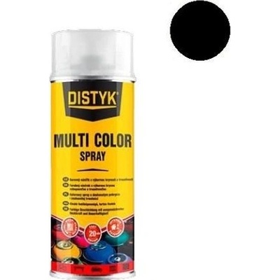 DISTYK Multi color spray 400 ml RAL9017 dopravní černá TP09017D