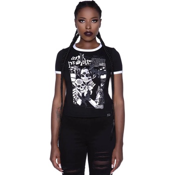 Image 1 of KILLSTAR Дамска тениска KILLSTAR - No Fairytale - Ringer - KSRA002587