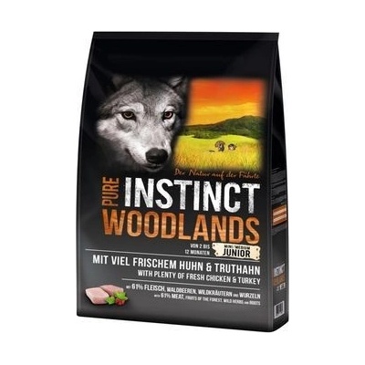 Pure Instinct Woodlands Dog Junior Chicken & Turkey 8 kg