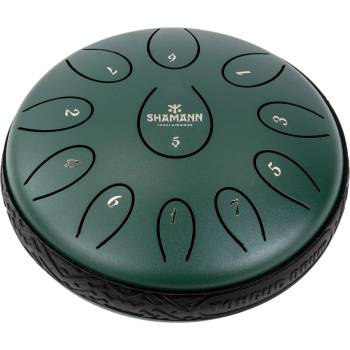 Shamann 6" 11 Notes D5-Major Green Tongue Drum (YS11-6GREEN)