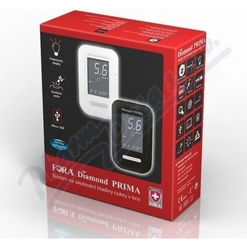 Fora Diamond Prima glukometr černý