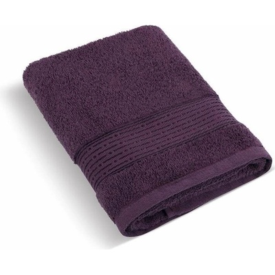 Bellatex froté uterák kolekcia Prúžok 16/28 50 x 100 cm tmavo vínová