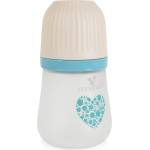 Cangaroo Стъклено бебешко шише Cangaroo - Amori, 180 ml, синьо (113071) - baby