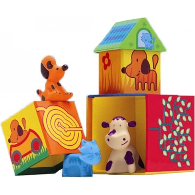 DJECO Кубчета и животни за деца Cubanimo Djeco Cubes (DJ09102)