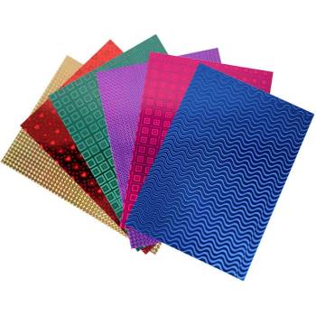 Kite Цветна хартия Kite холографска 8л. 80 g/m Микс (1103022-K22-426)
