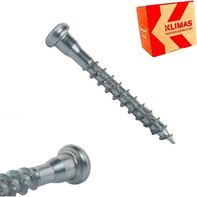 KLIMAS Wkret-met WKLC Ø5 mm TX-20 skrutka pre tesárske kovania s valcovou hlavou 30 mm - 250 ks
