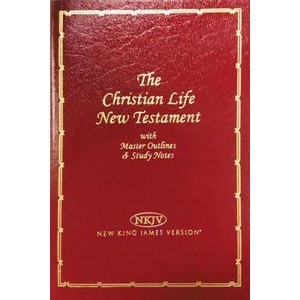 NKJV, Christian Life New Testament, Imitation Leather, Burgundy | Thomas Nelson (ISBN: 9780840721785)