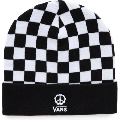 Vans Breakin Out Beanie Peace Check Black/white/white