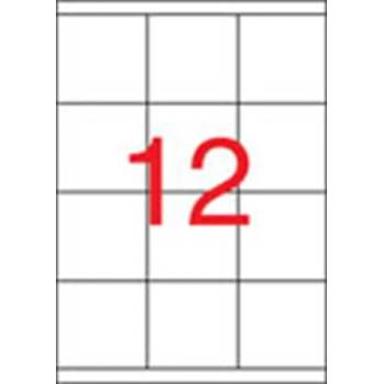 APLI Универсален етикет, 70x67, 7 mm, APLI, 1200 етикета в опаковка (01290)