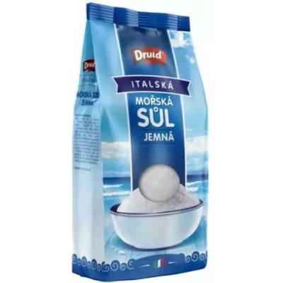 Druid morská soľ jemná talianska 1kg