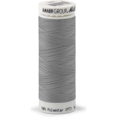 Prima-obchod Polyesterové elastické nitě Seraflex Mettler návin 130 m, barva 1140 šedá světlá