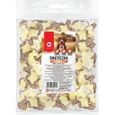 Maced Ciastka zwierzaki MIX przysmak dla psa 1 kg