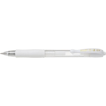 Pilot Писалка Pilot Gelpen с/клик G-2 0, 7 пастелна бяла (BL-G2-7-PAW)
