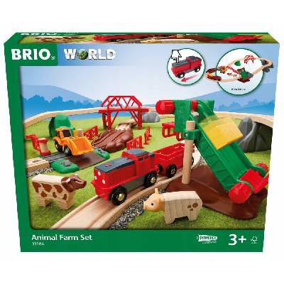 Brio WORLD 33984 Hrací set Zvířecí farma