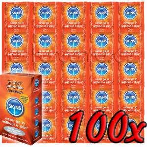 Skins Ultra Thin 100 pack