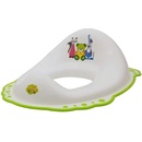 Maltex Sedadlo na WC s protišmykovou úpravou Little Bear & Friends bielo-zelená