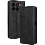 ZTE Blade A56 калъф - портфейл с ретро текстура, подставка, слотове за карти, протектор, 4 цвята