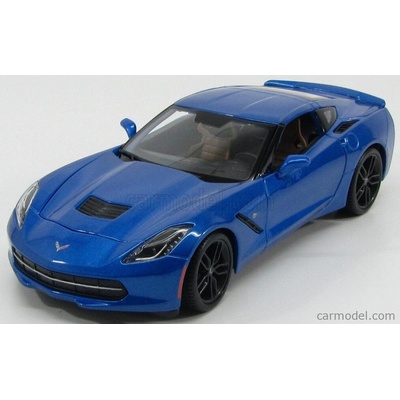 Maisto Chevrolet Corvette Z51 Coupe Stingray 2014 Blue Met 1:18