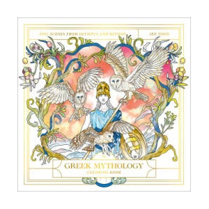 The Greek Mythology Coloring Book: Epic Scenes from Olympus and Beyond (ISBN: 9780593580356)