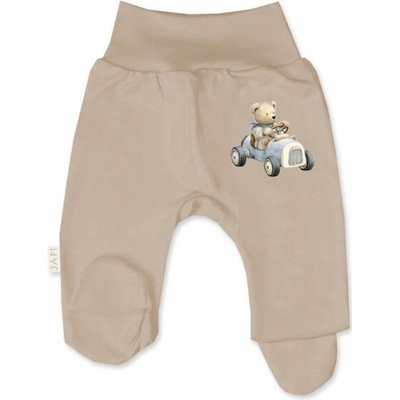 Dojčenské polodupačky TEDDY CAR Svetlo hnedá