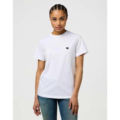 WRANGLER SIGN OFF TEE WHITE