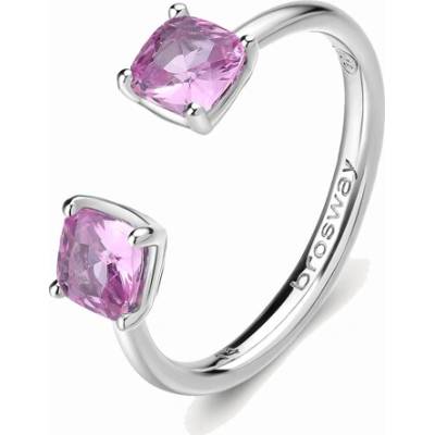 Brosway prsteň Fancy Vibrant pink BWFVP11