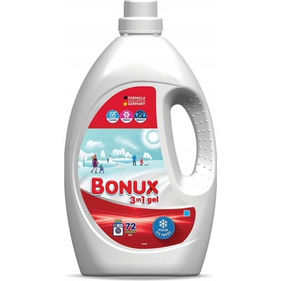 Bonux 3v1 prací gel na bílé prádlo 2 l