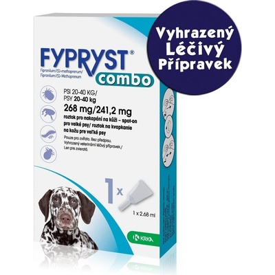 Fypryst Combo spot-on Dog L 20-40 kg 1 x 2,68 ml