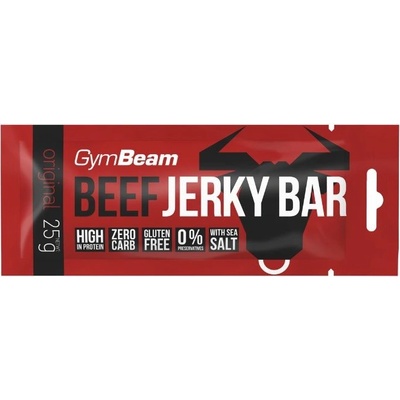 GymBeam Beef Jerky Bar originál 25 g – Zbozi.Blesk.cz