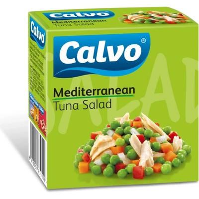 Calvo mediteránský tuňákový salát 150 g – Zboží Mobilmania