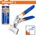 WADFOW Клещи тенекеджийски извити wadfow, 210 мм (wf wzb8002)