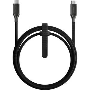 Nomad Kevlar кабел USB-C към USB-C, 1, 5 м, carbide (NM014964858)