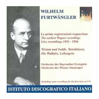 Wilhelm Furtwängler - Le Prime Registrazioni Wagneriane = The Earliest Wagner Recordings Live Recordings 1931-1936 - Tristan Und Isolde, Tan CD – Hledejceny.cz