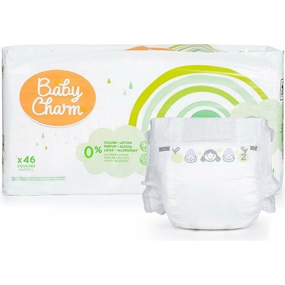 Baby Charm Super Dry Flex Mini 4-8 kg 46 ks
