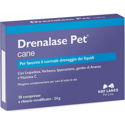 NBF Lanes drenalase pet pes odvodnění tekutin 30 tbl