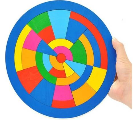 Goki puzzle guľaté