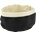 Horecano HORECANO-Текстилен панер BLACK-LATTE Ø17xh11cm (AS-01B) (0194445)
