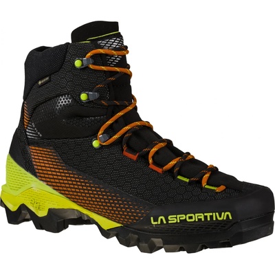 La Sportiva Мъжки алпийски обувки La Sportiva Aequilibrium ST GTX Mountaineering boots - Carbon / Lime Punch - размер 45 (EU) (020-0228-0225)