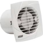 SAPHO Cata B-Plus - Вентилатор за баня с таймер B-15 PLUS T, 25 W, тръба 150 mm, бял 00983100 (00983100)