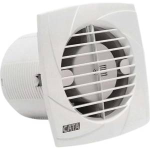 SAPHO Cata B-Plus - Вентилатор за баня с таймер B-15 PLUS T, 25 W, тръба 150 mm, бял 00983100 (00983100)
