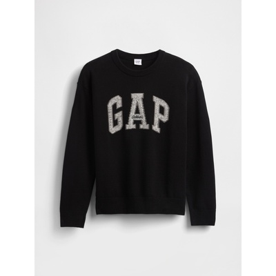 GAP Детски пуловер с логото на GAP GAP | Cheren | Момчешки | M